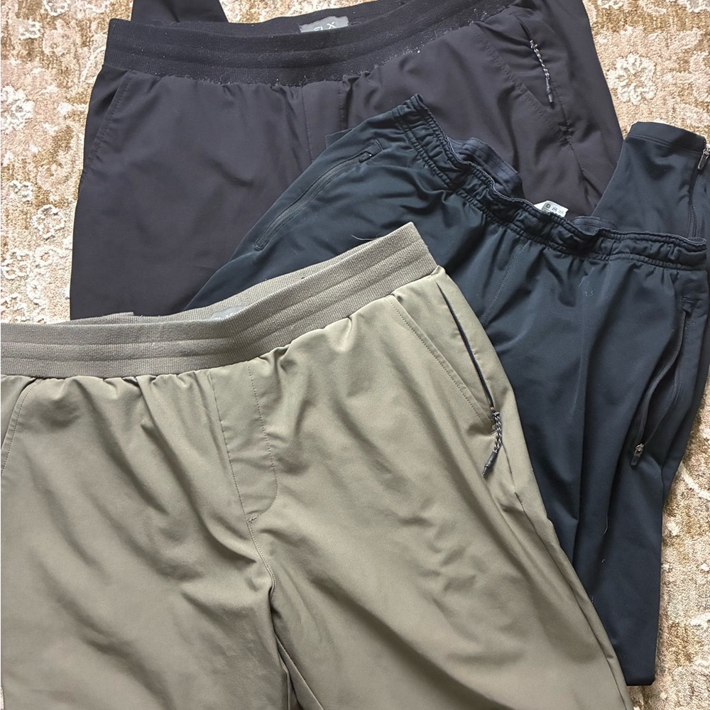 Lot of 3 Men’s Joggers Size L